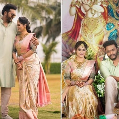 Director Sandeep Raj and Chandini Engagement Photos