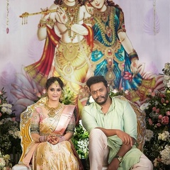 Director Sandeep Raj and Chandini Engagement Photos